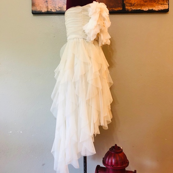 TRUE REBEL EUC Boho Tulle Lace Dress sz 4 SM - Picture 3 of 7